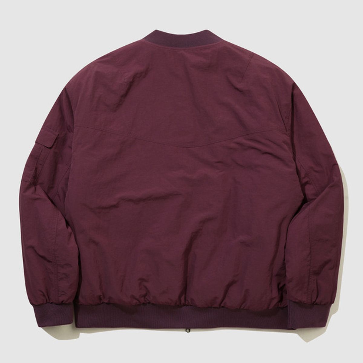 엄브로(UMBRO) 리버시블 봄버 패딩 자켓 버건디(UQ323CPJ93)