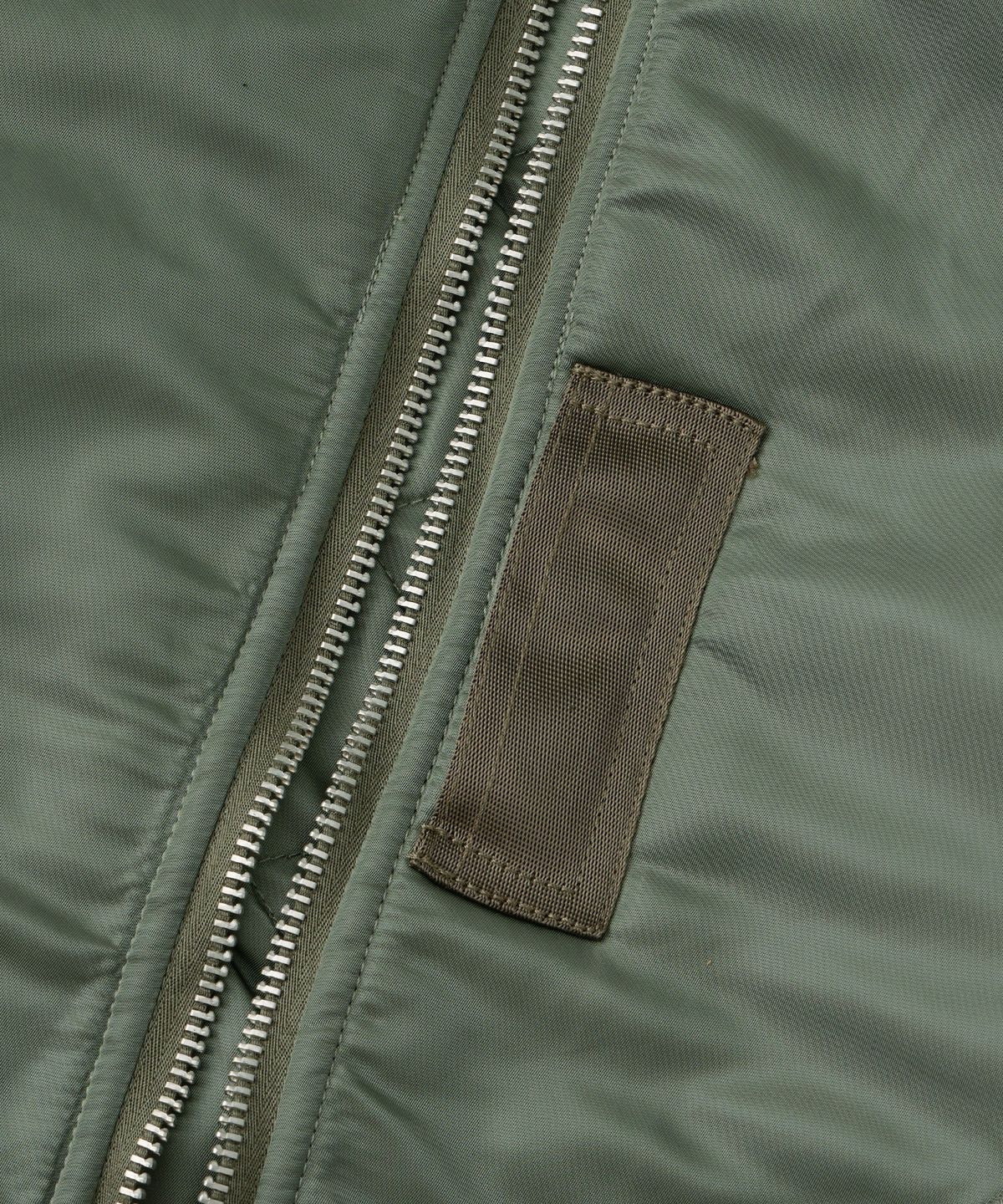 아웃스탠딩(OUTSTANDING) MA-1 FLIGHT JACKET(WOOL INSULATION)_SAGE GREEN