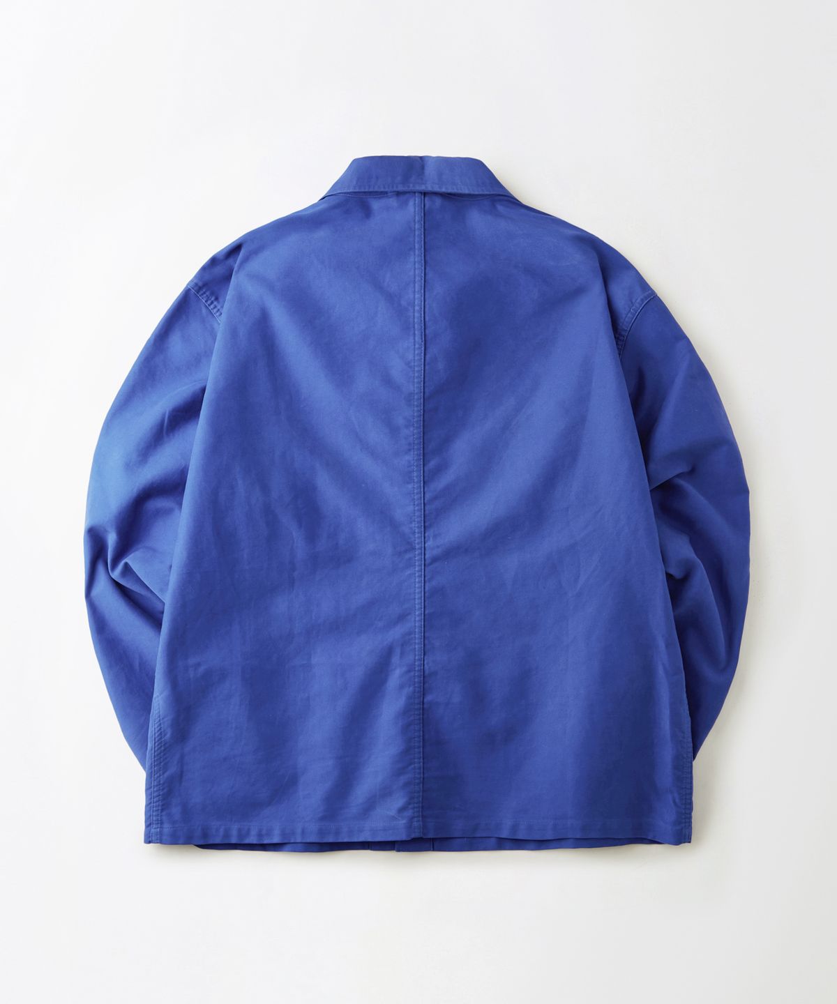 아웃스탠딩(OUTSTANDING) [MUT lab] MOLESKIN FRENCH WORK JACKET_WASHED BLUE