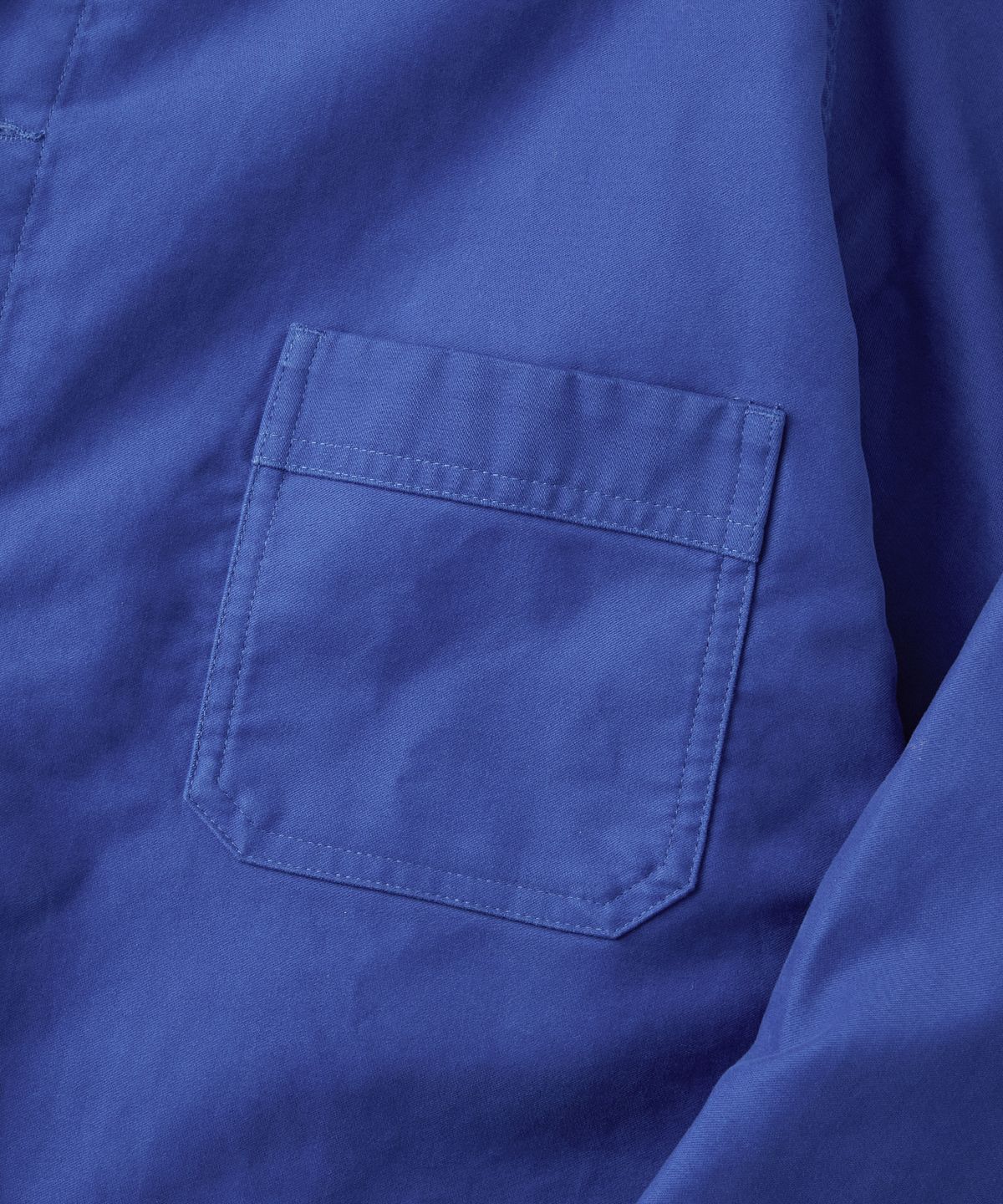 아웃스탠딩(OUTSTANDING) [MUT lab] MOLESKIN FRENCH WORK JACKET_WASHED BLUE