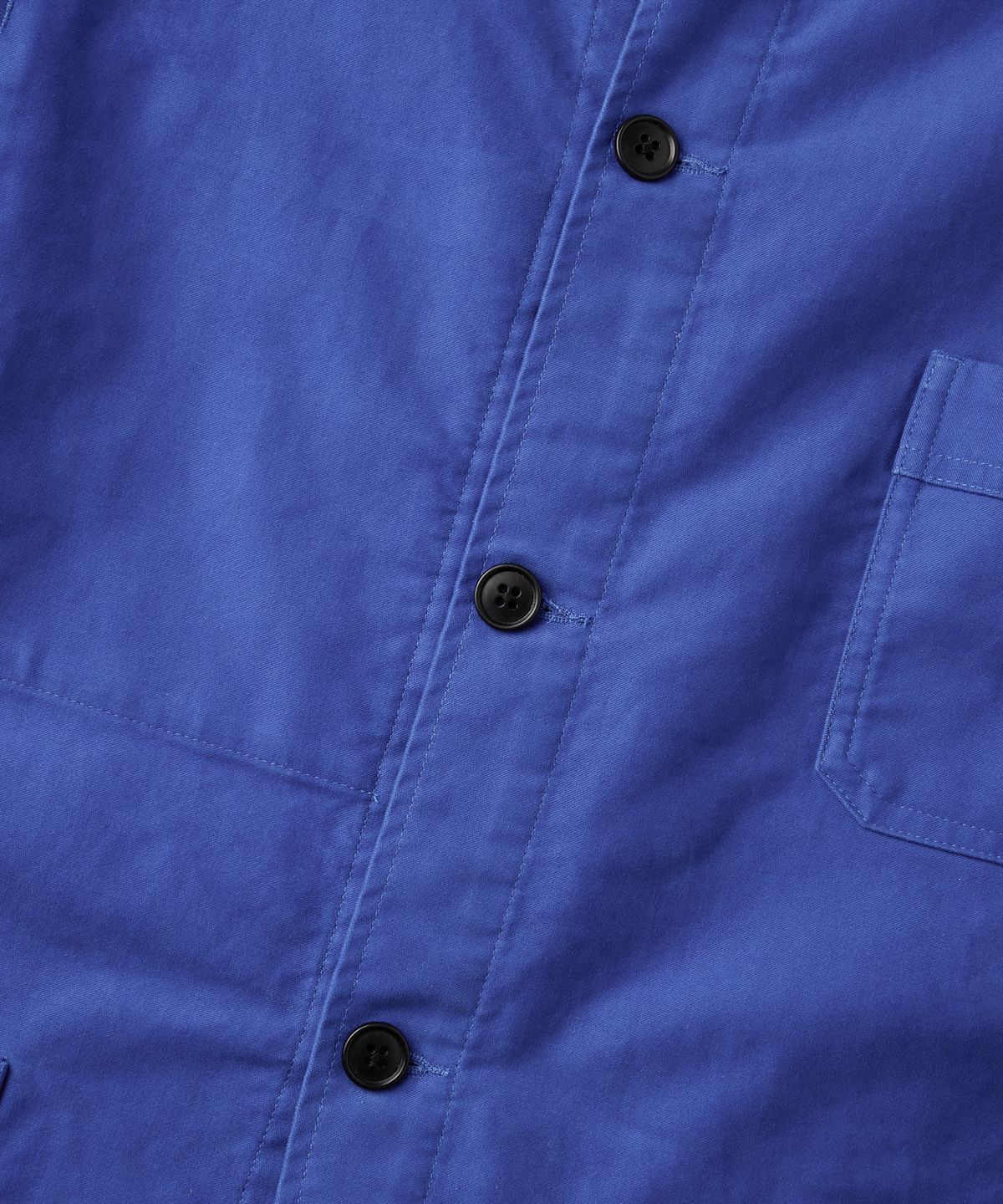 아웃스탠딩(OUTSTANDING) [MUT lab] MOLESKIN FRENCH WORK JACKET_WASHED BLUE