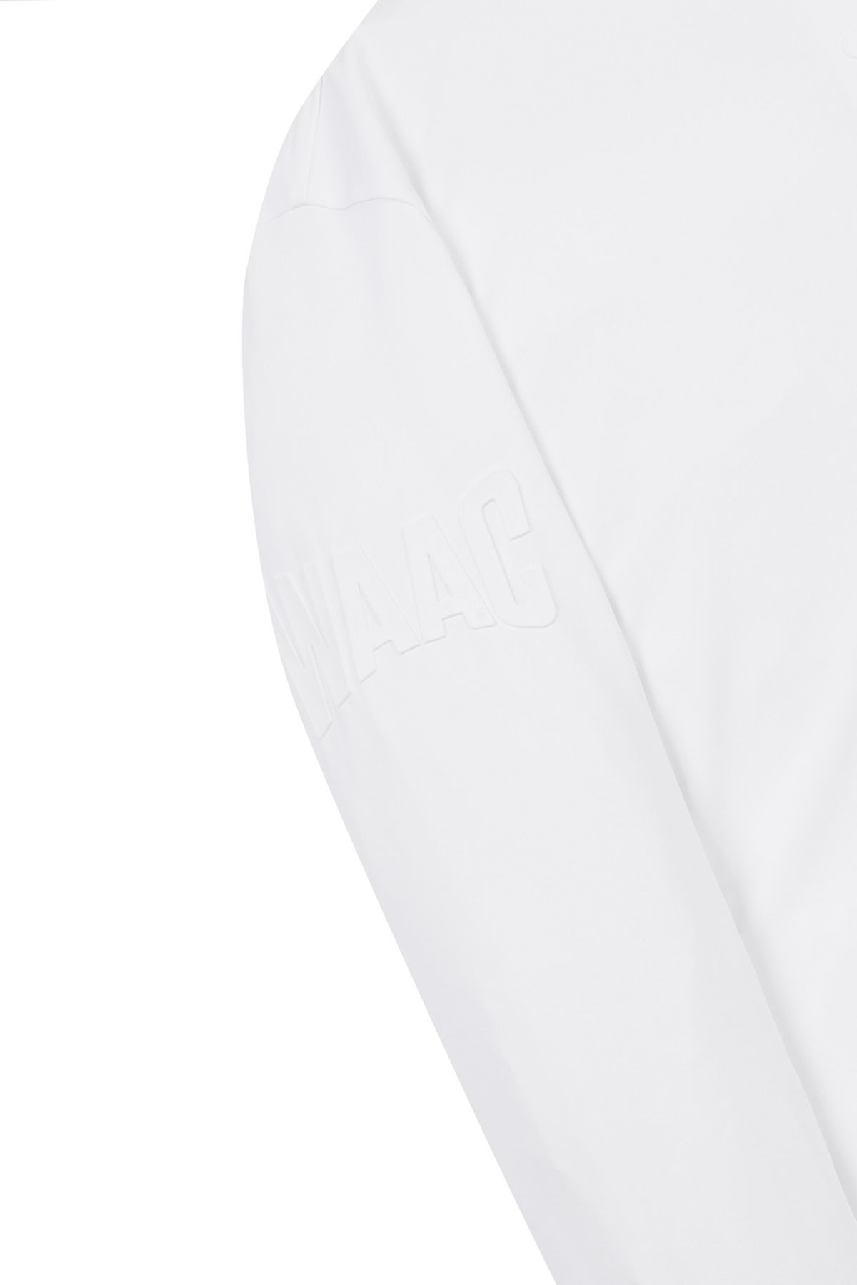 왁(WAAC) [Exclusive] Women WAAC Embossed Logo LS Polo WWTBW25901WHX