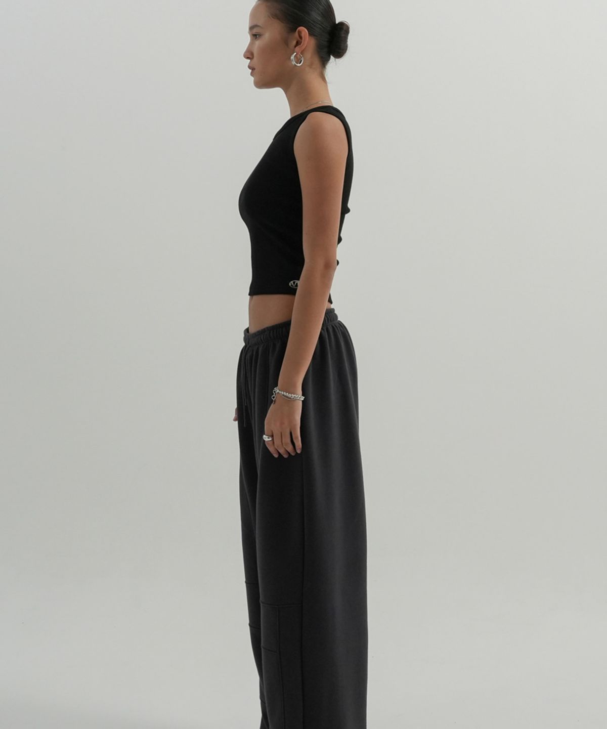 분트(VOONT) 2Way Sweat Pants (CHARCOAL)