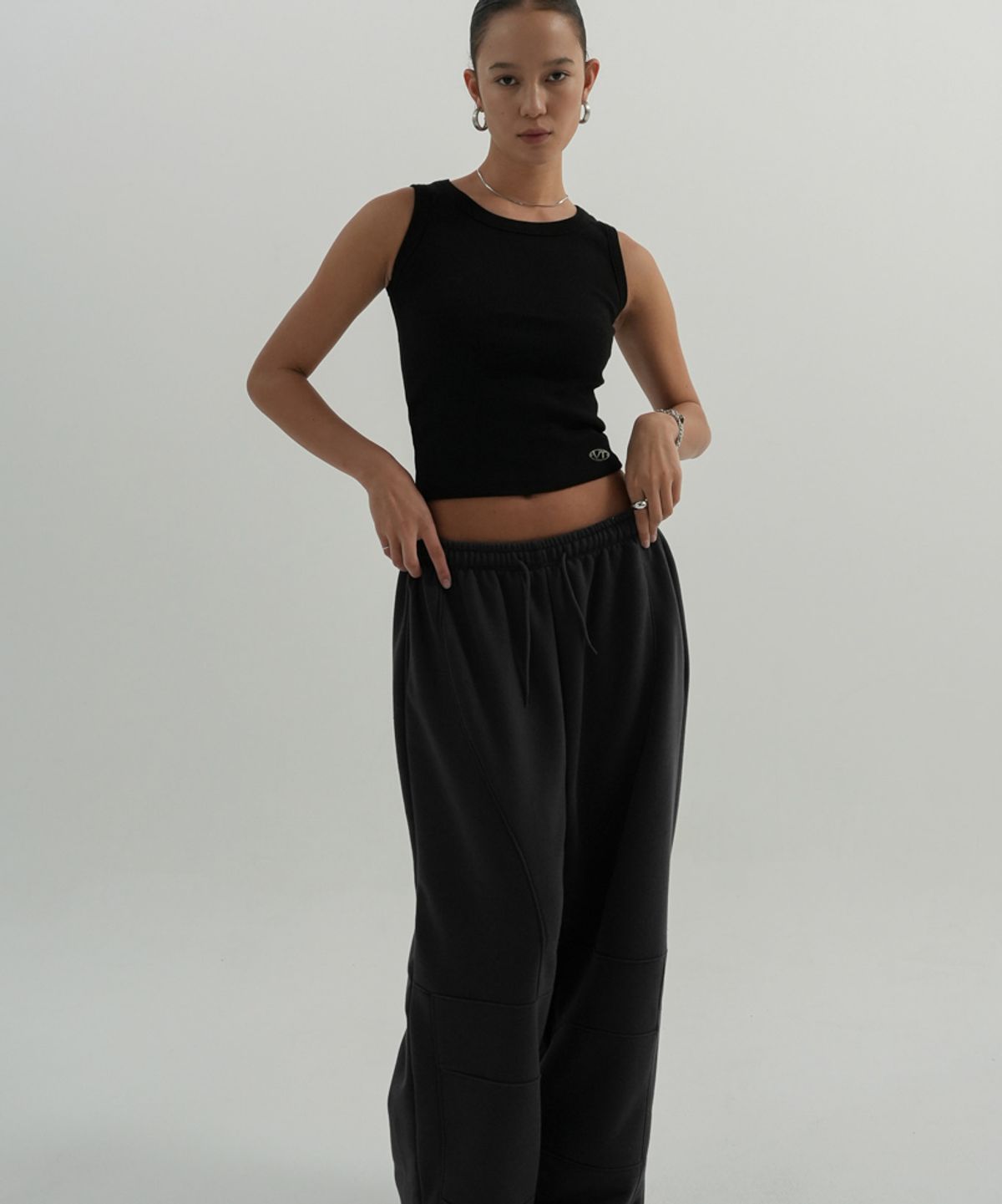 분트(VOONT) 2Way Sweat Pants (CHARCOAL)