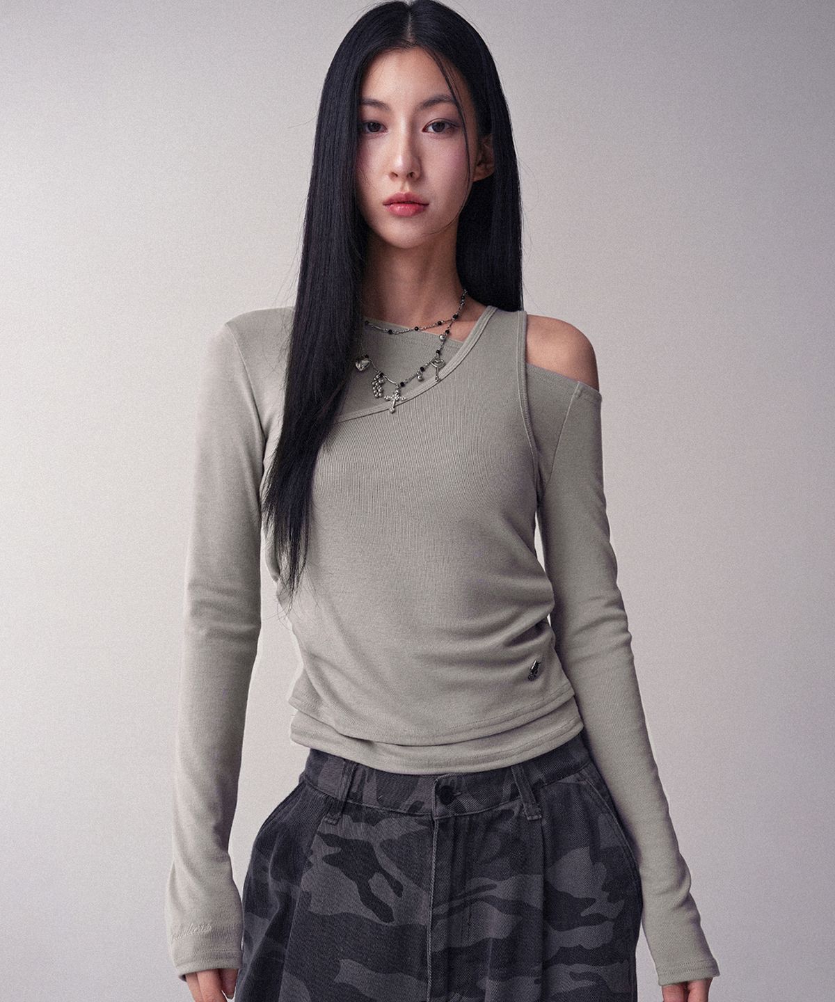 어반드레스(AVANDRESS) Liquid Drape Top_4Colors