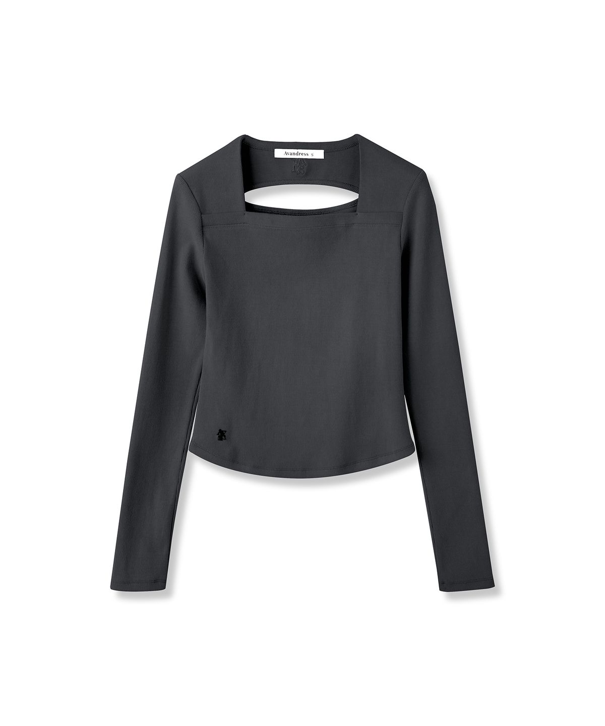 어반드레스(AVANDRESS) Pigment Back Hole Long Sleeve_4Colors