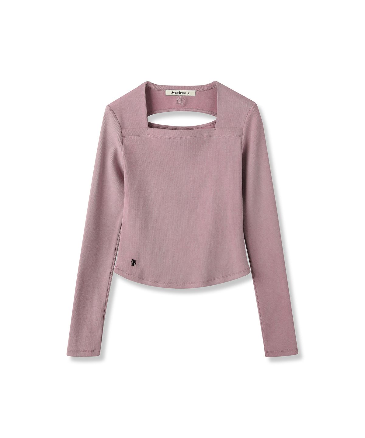 어반드레스(AVANDRESS) Pigment Back Hole Long Sleeve_4Colors