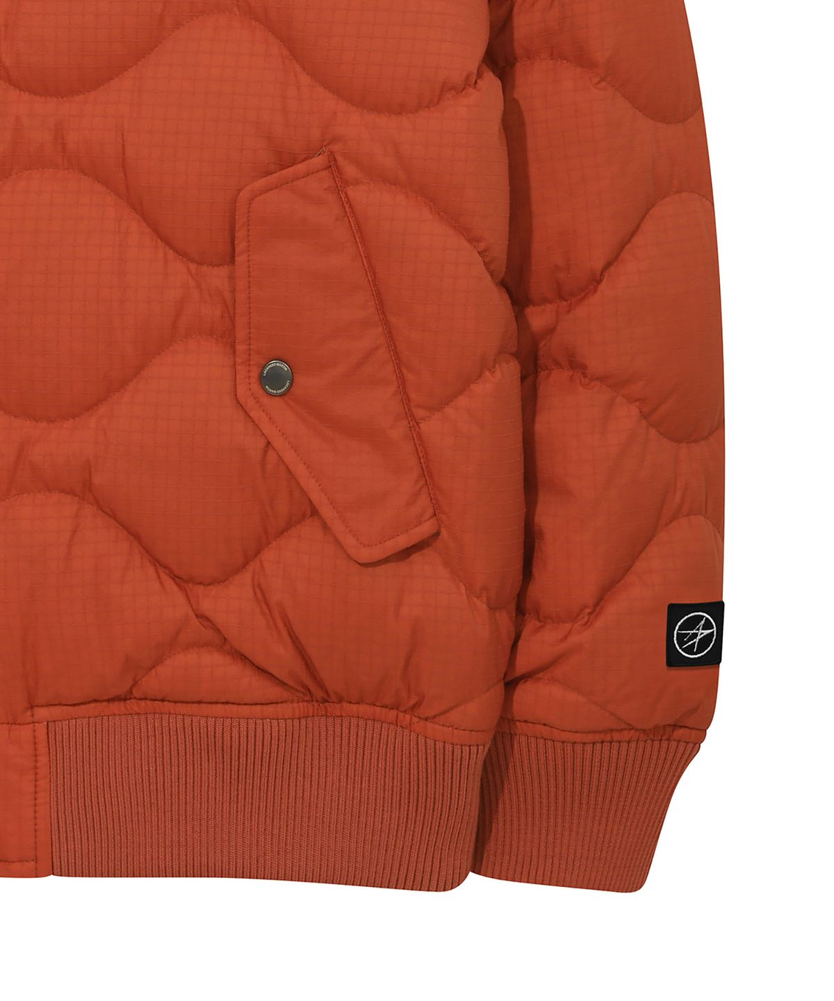 록히드마틴(LOCKHEED MARTIN) WAVE QUILTED BLOUSON JUMPER (ORANGE)