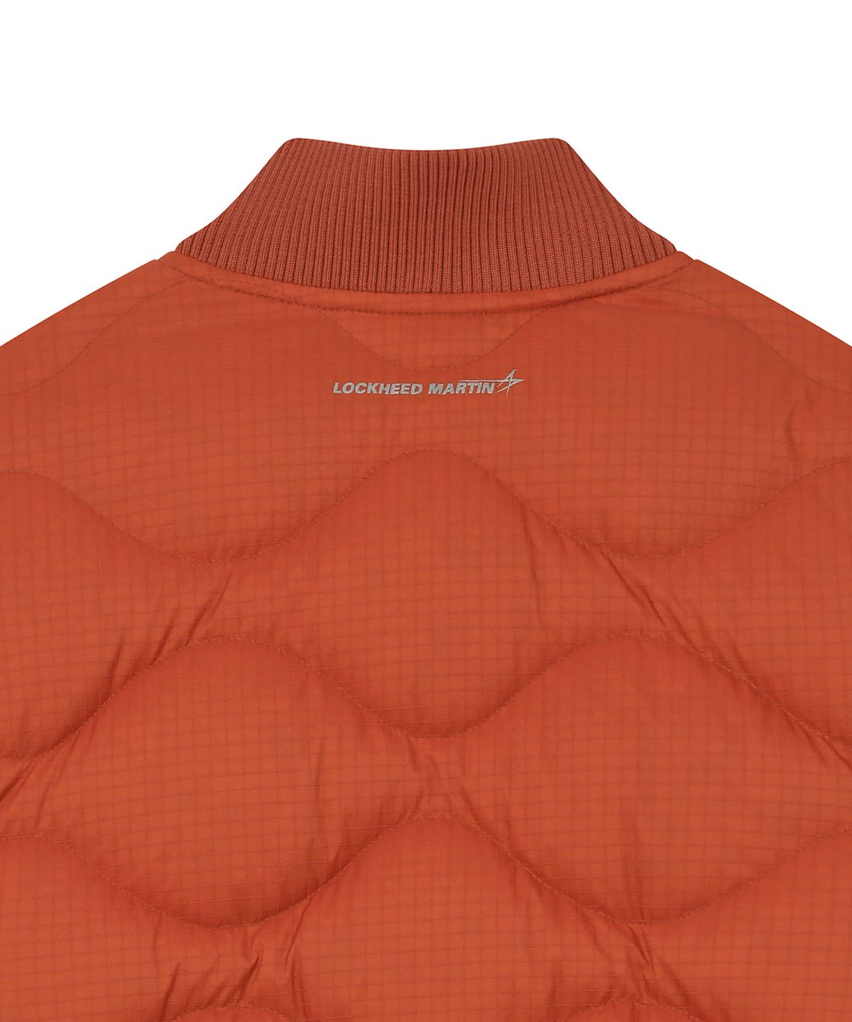 록히드마틴(LOCKHEED MARTIN) WAVE QUILTED BLOUSON JUMPER (ORANGE)