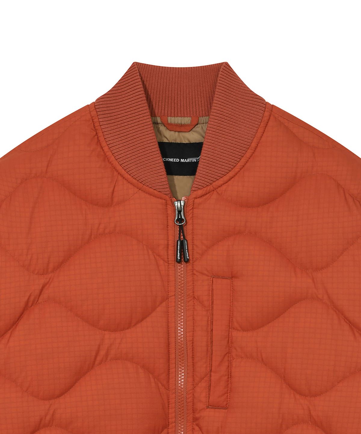 록히드마틴(LOCKHEED MARTIN) WAVE QUILTED BLOUSON JUMPER (ORANGE)