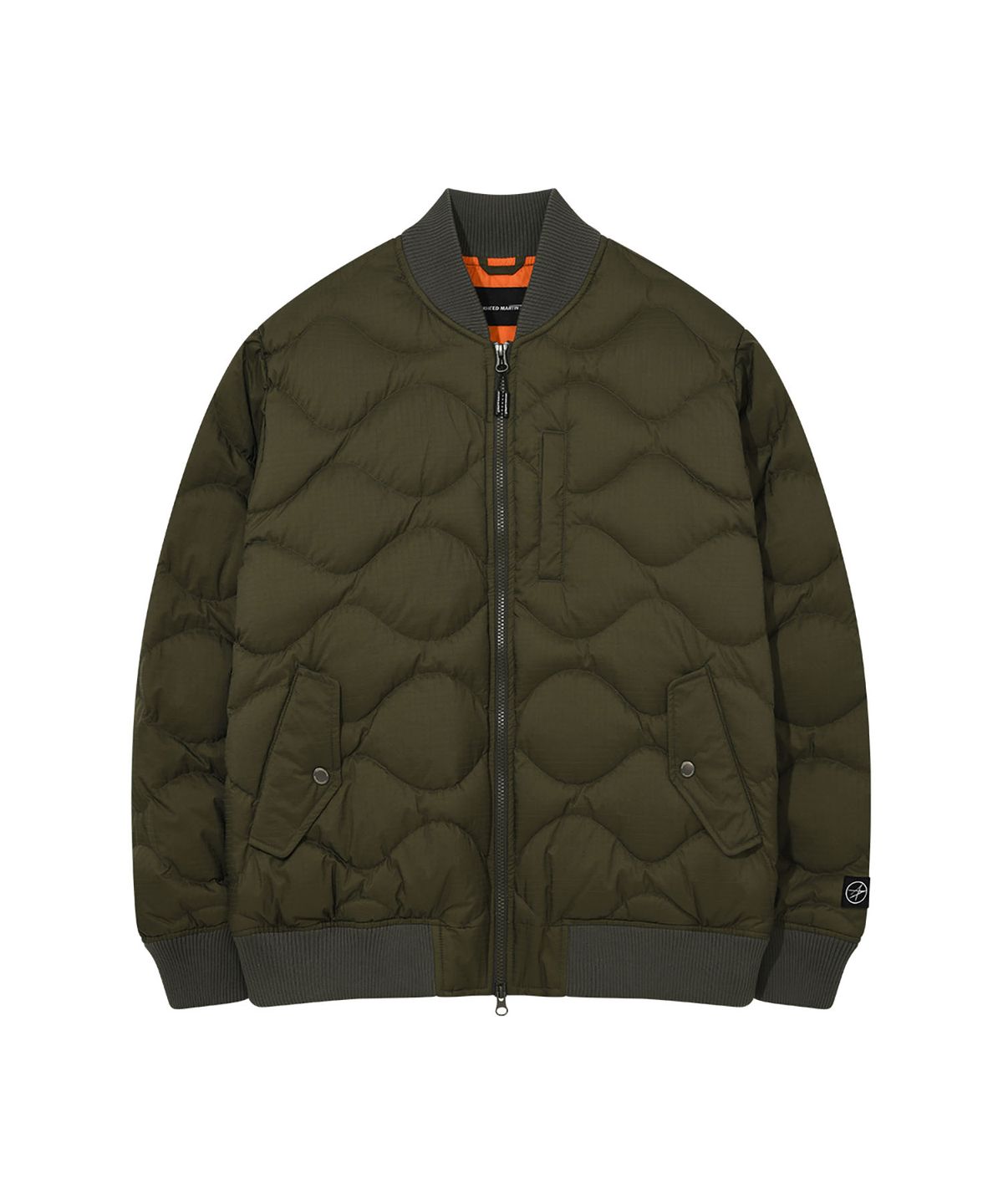 록히드마틴(LOCKHEED MARTIN) WAVE QUILTED BLOUSON JUMPER (KHAKI)