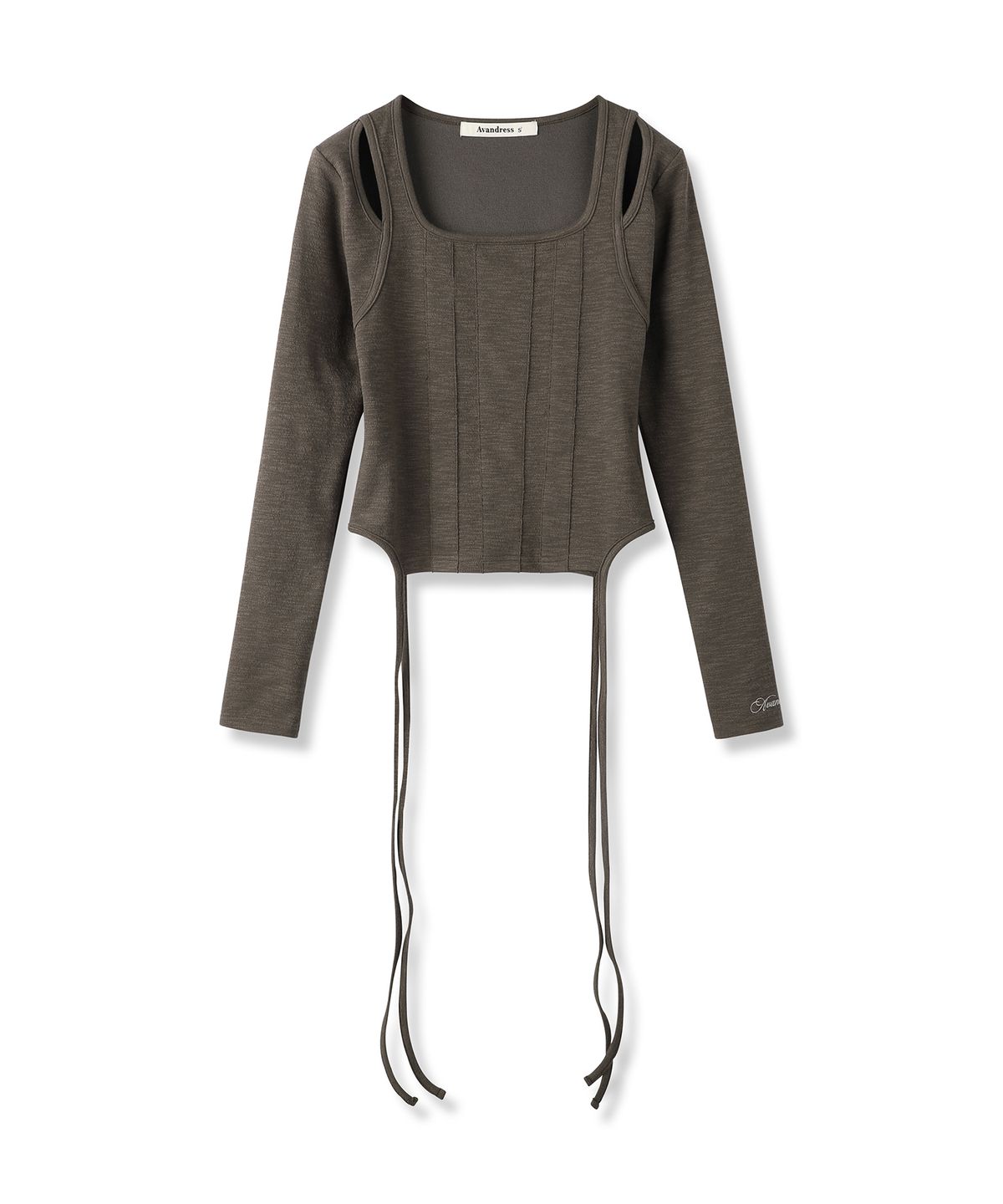 어반드레스(AVANDRESS) Square Corset Top_3Colors