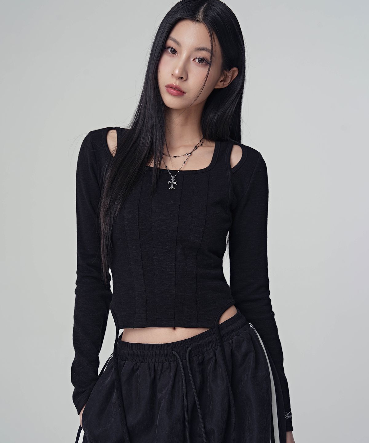 어반드레스(AVANDRESS) Square Corset Top_3Colors