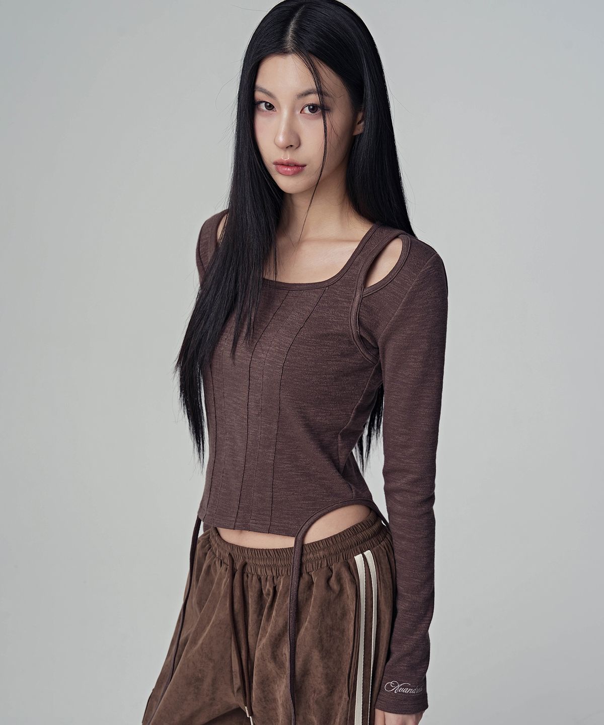 어반드레스(AVANDRESS) Square Corset Top_3Colors