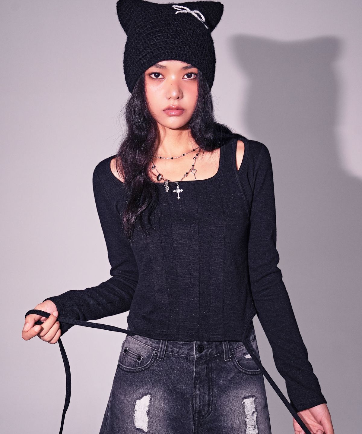 어반드레스(AVANDRESS) Square Corset Top_3Colors