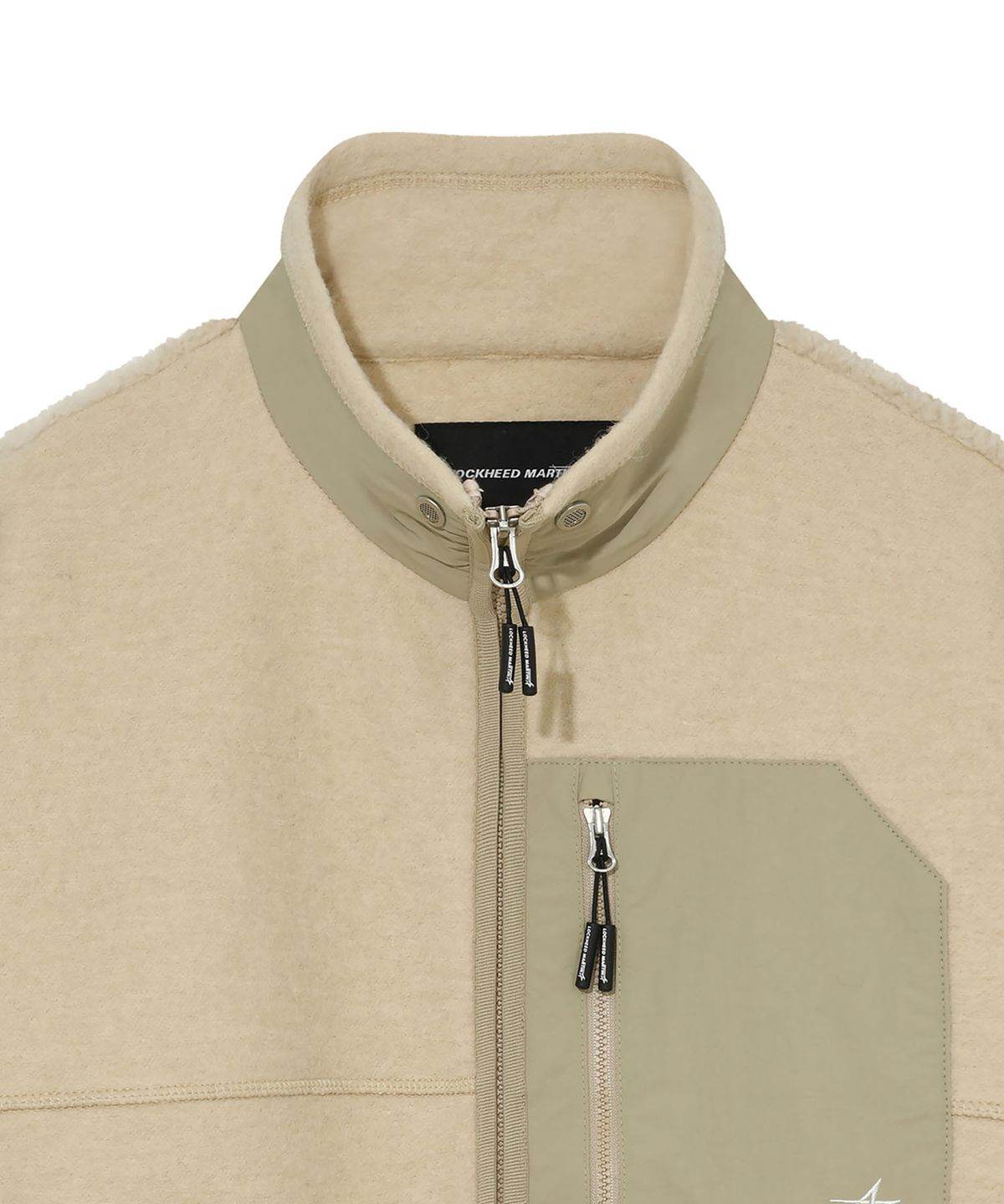 록히드마틴(LOCKHEED MARTIN) BOA PATCH FULL ZIP-UP (IVORY)