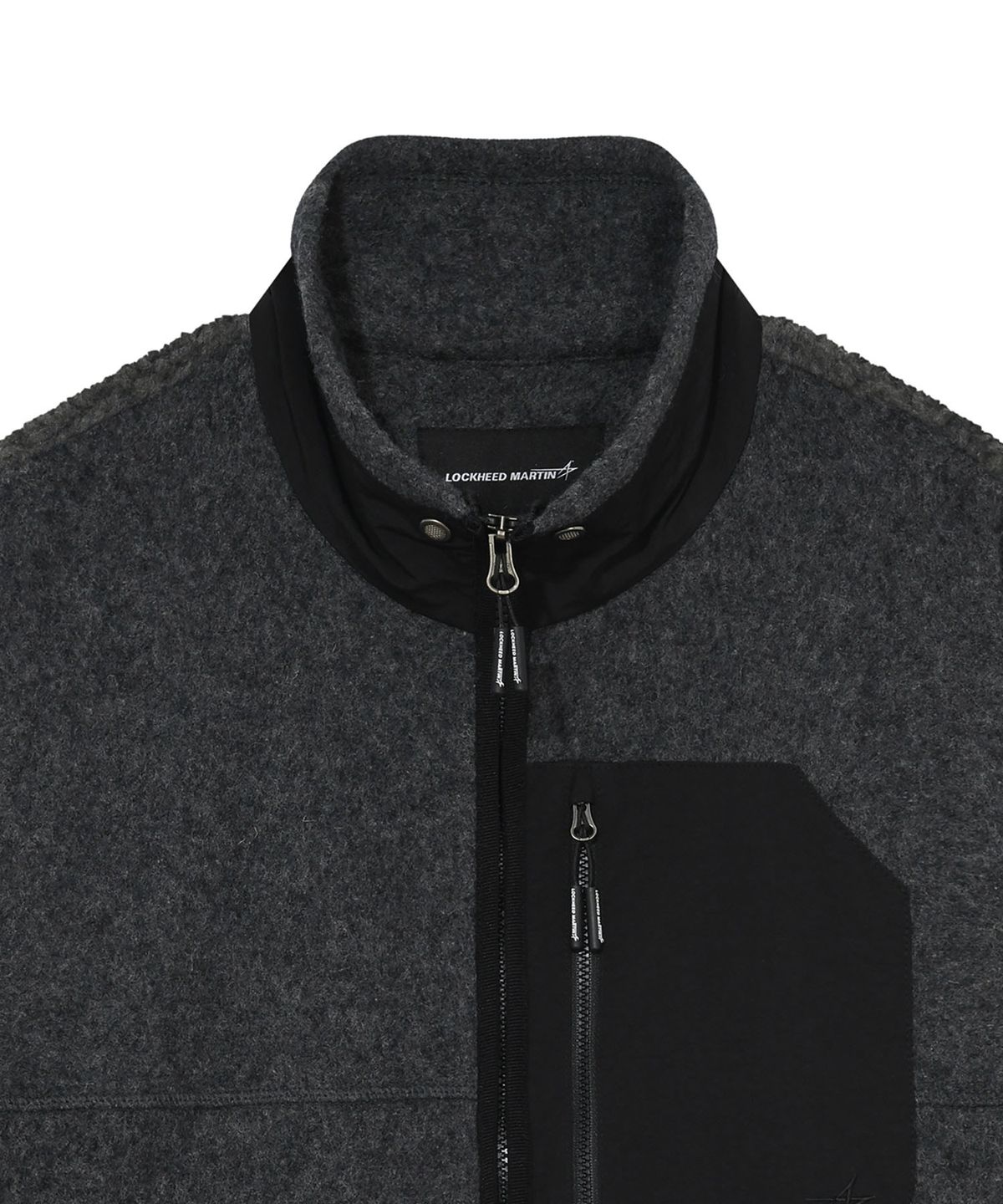 록히드마틴(LOCKHEED MARTIN) BOA PATCH FULL ZIP-UP (CHACOAL)