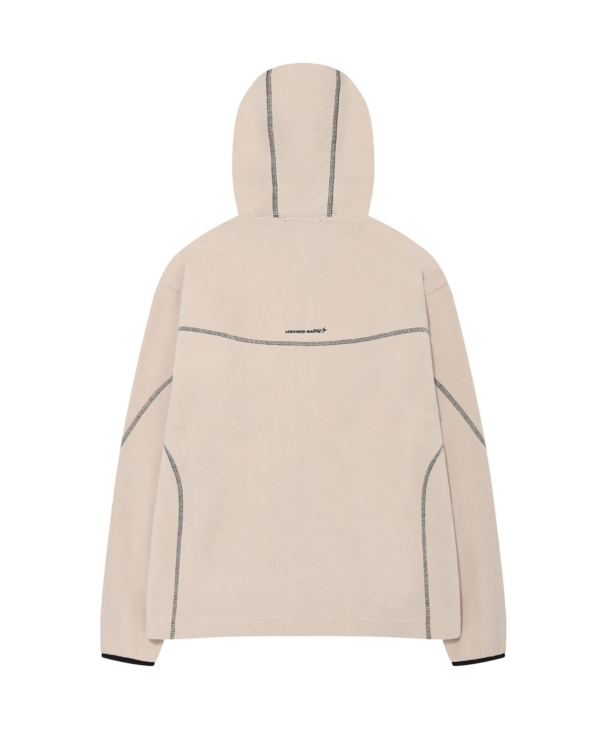 록히드마틴(LOCKHEED MARTIN) STITCH POINT FLEECE HOOD ZIP-UP (IVORY)
