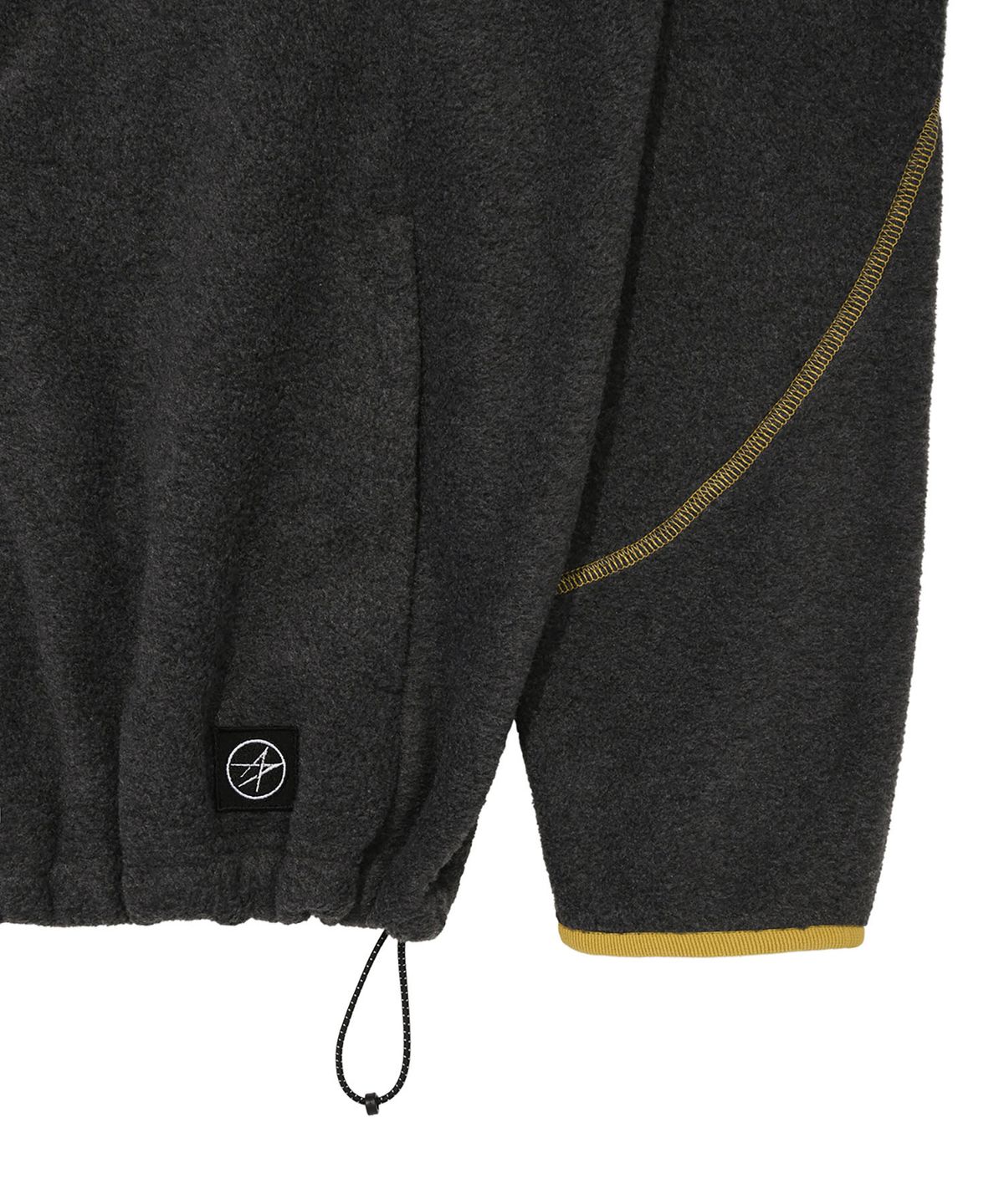 록히드마틴(LOCKHEED MARTIN) STITCH POINT FLEECE HOOD ZIP-UP (CHACOAL)