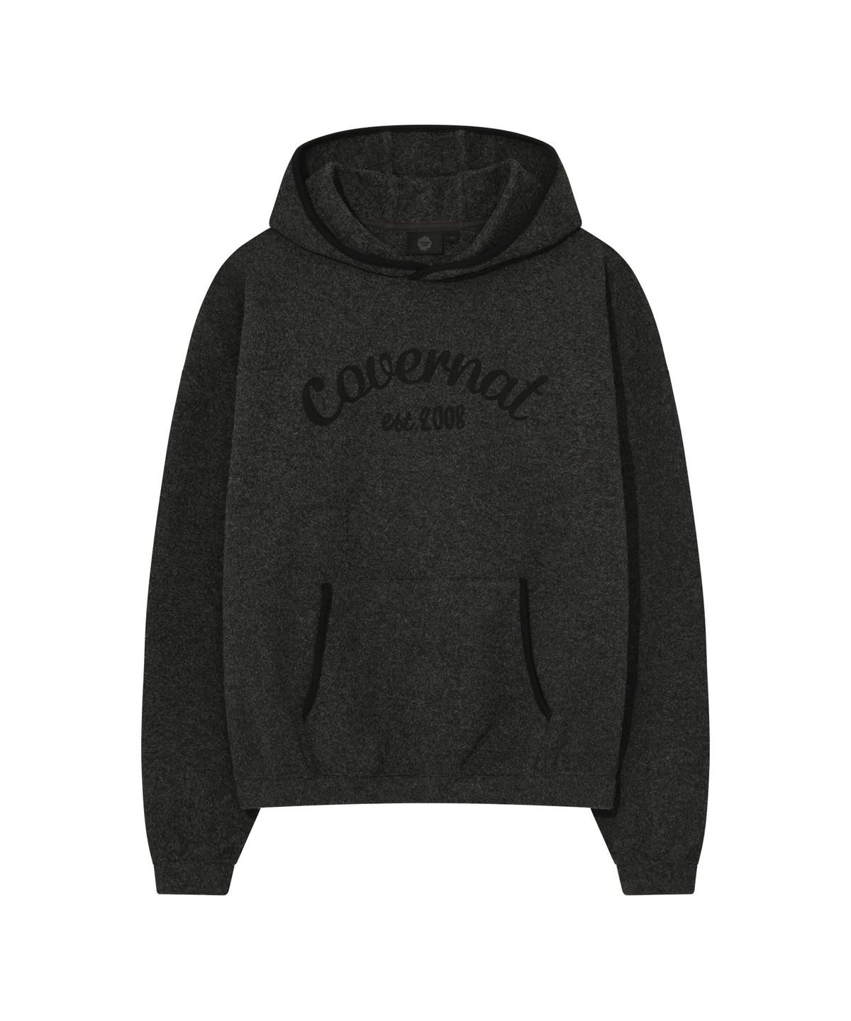 커버낫 우먼(COVERNAT WOMAN) 우먼 부클 후디 Charcoal