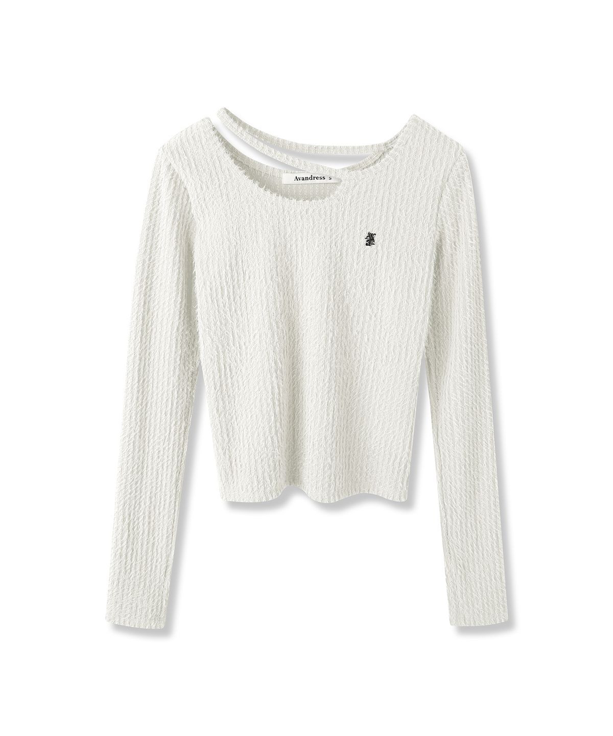 어반드레스(AVANDRESS) Holy Fuzz Hole Tee_4Colors