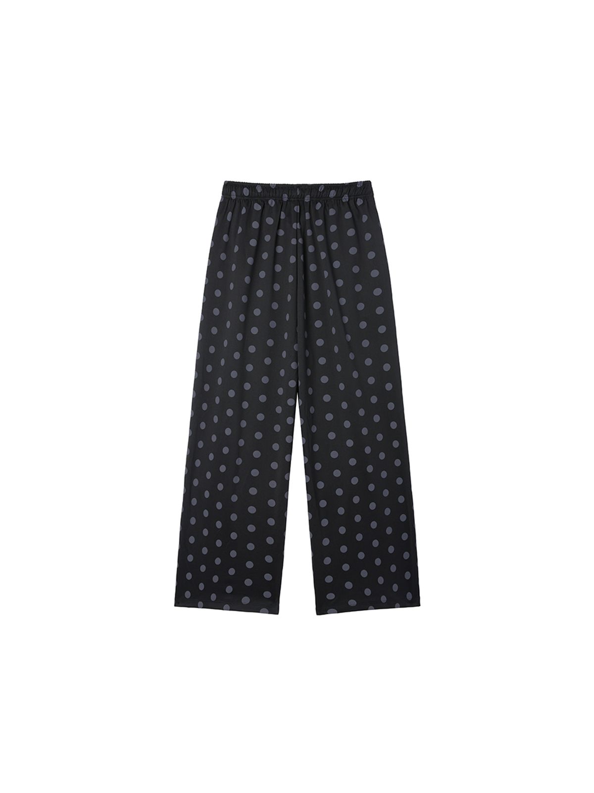 바니쉬먼트(VANISHMENT) Dot banding pants_black