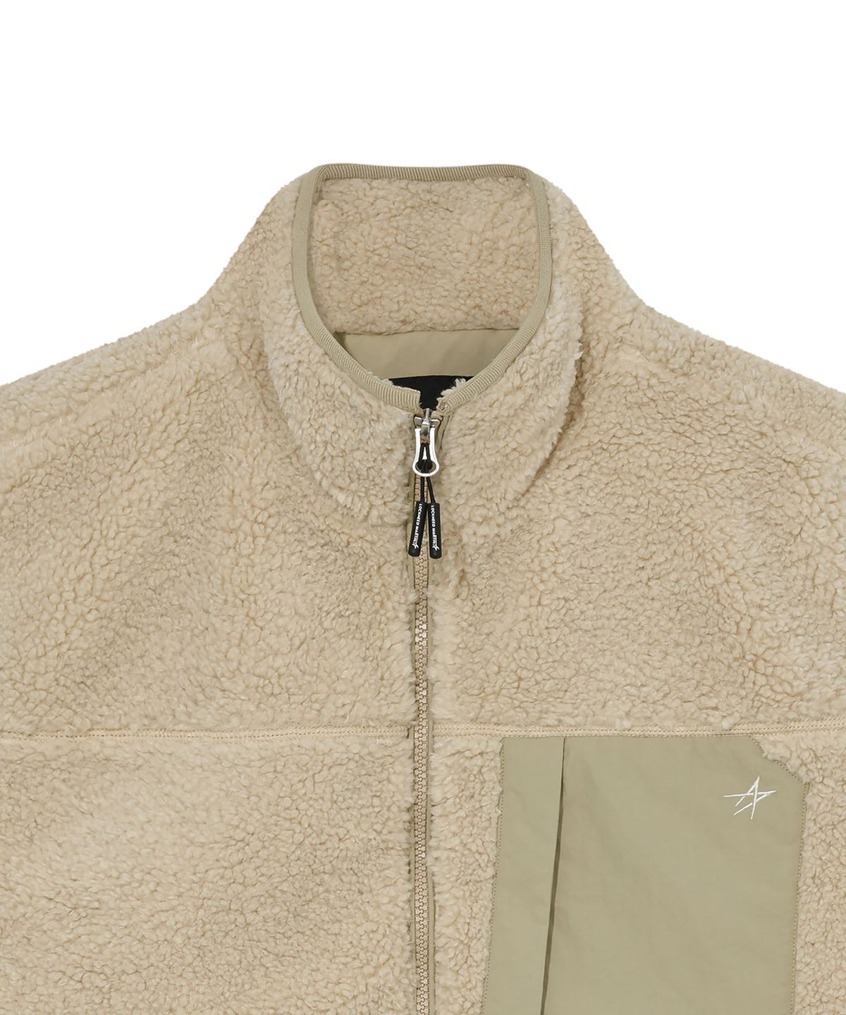 록히드마틴(LOCKHEED MARTIN) BOA FLEECE PATCH VEST (IVORY)