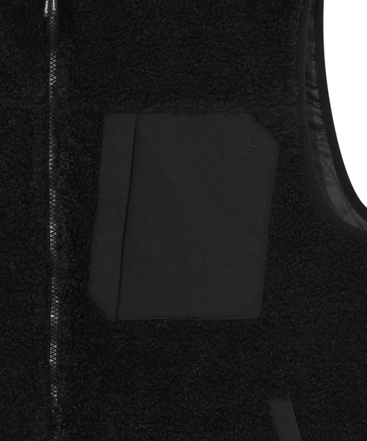 록히드마틴(LOCKHEED MARTIN) BOA FLEECE PATCH VEST (BLACK)