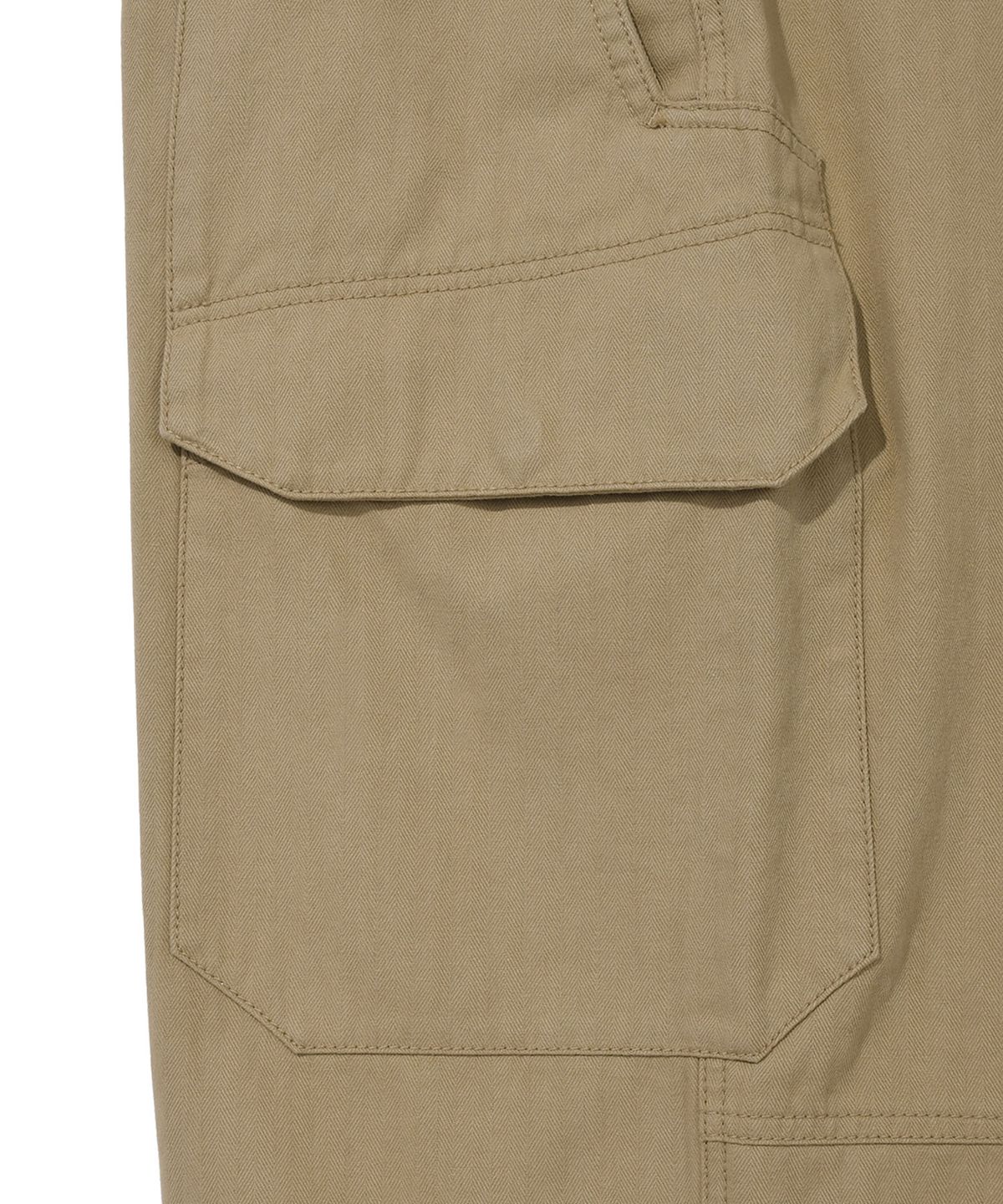 록히드마틴(LOCKHEED MARTIN) SIDE CARGO POCKET TUCK PANTS (BEIGE)