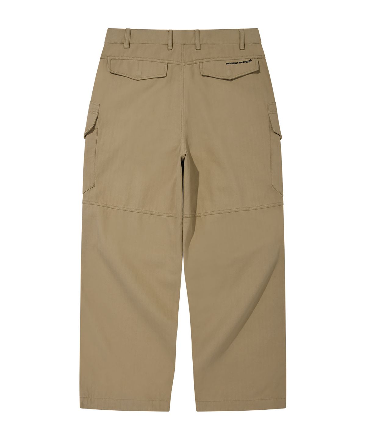 록히드마틴(LOCKHEED MARTIN) SIDE CARGO POCKET TUCK PANTS (BEIGE)
