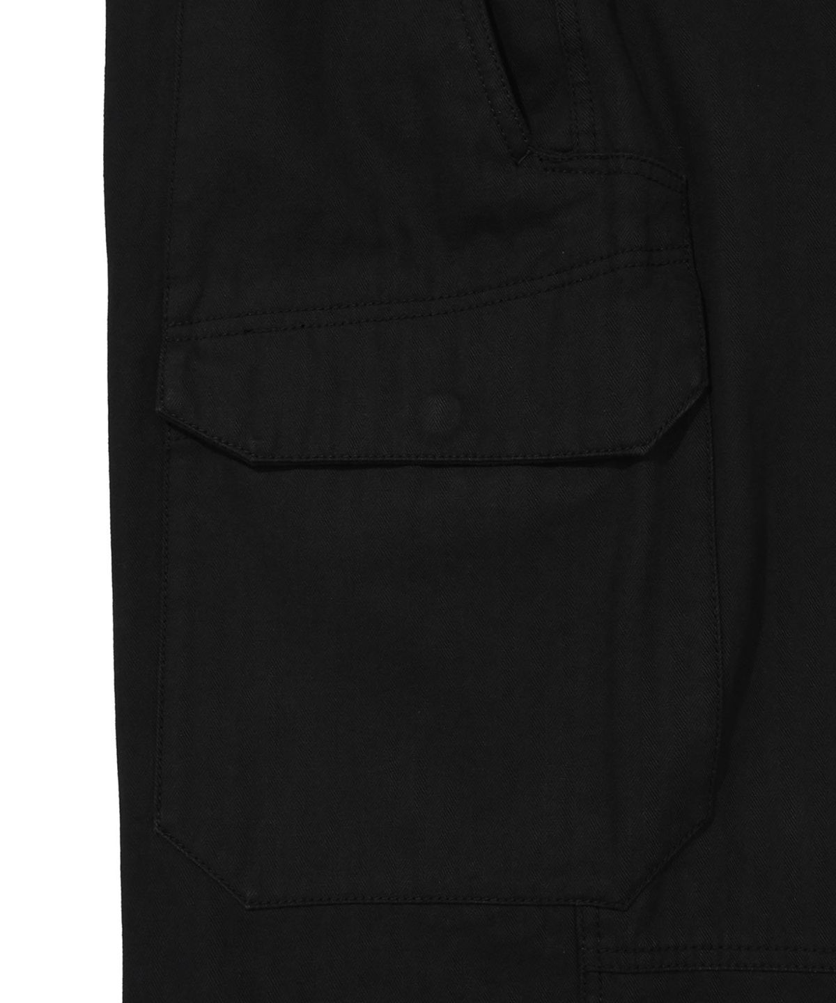 록히드마틴(LOCKHEED MARTIN) SIDE CARGO POCKET TUCK PANTS (BLACK)