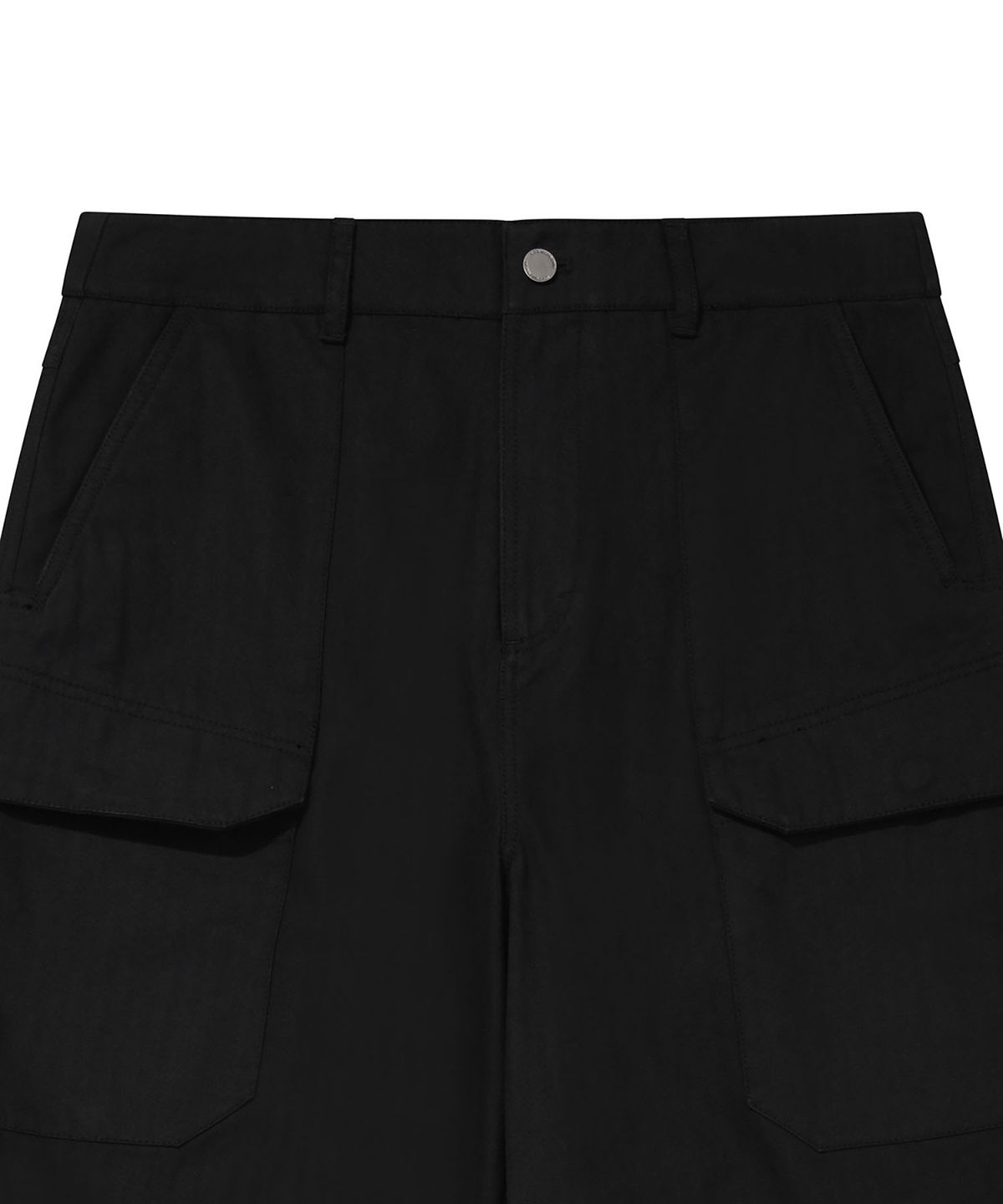 록히드마틴(LOCKHEED MARTIN) SIDE CARGO POCKET TUCK PANTS (BLACK)