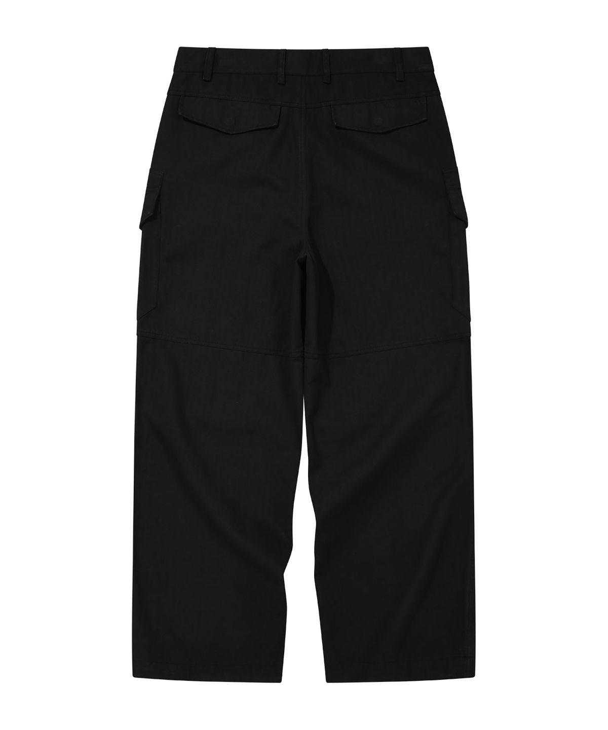 록히드마틴(LOCKHEED MARTIN) SIDE CARGO POCKET TUCK PANTS (BLACK)