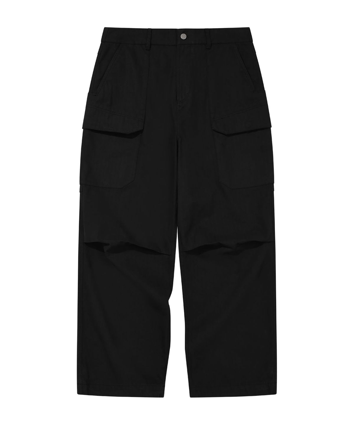 록히드마틴(LOCKHEED MARTIN) SIDE CARGO POCKET TUCK PANTS (BLACK)