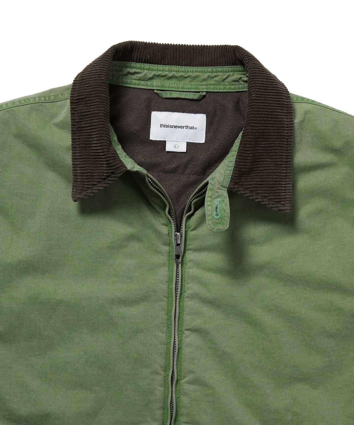 디스이즈네버댓(THISISNEVERTHAT) Swing Top Jacket Light Green