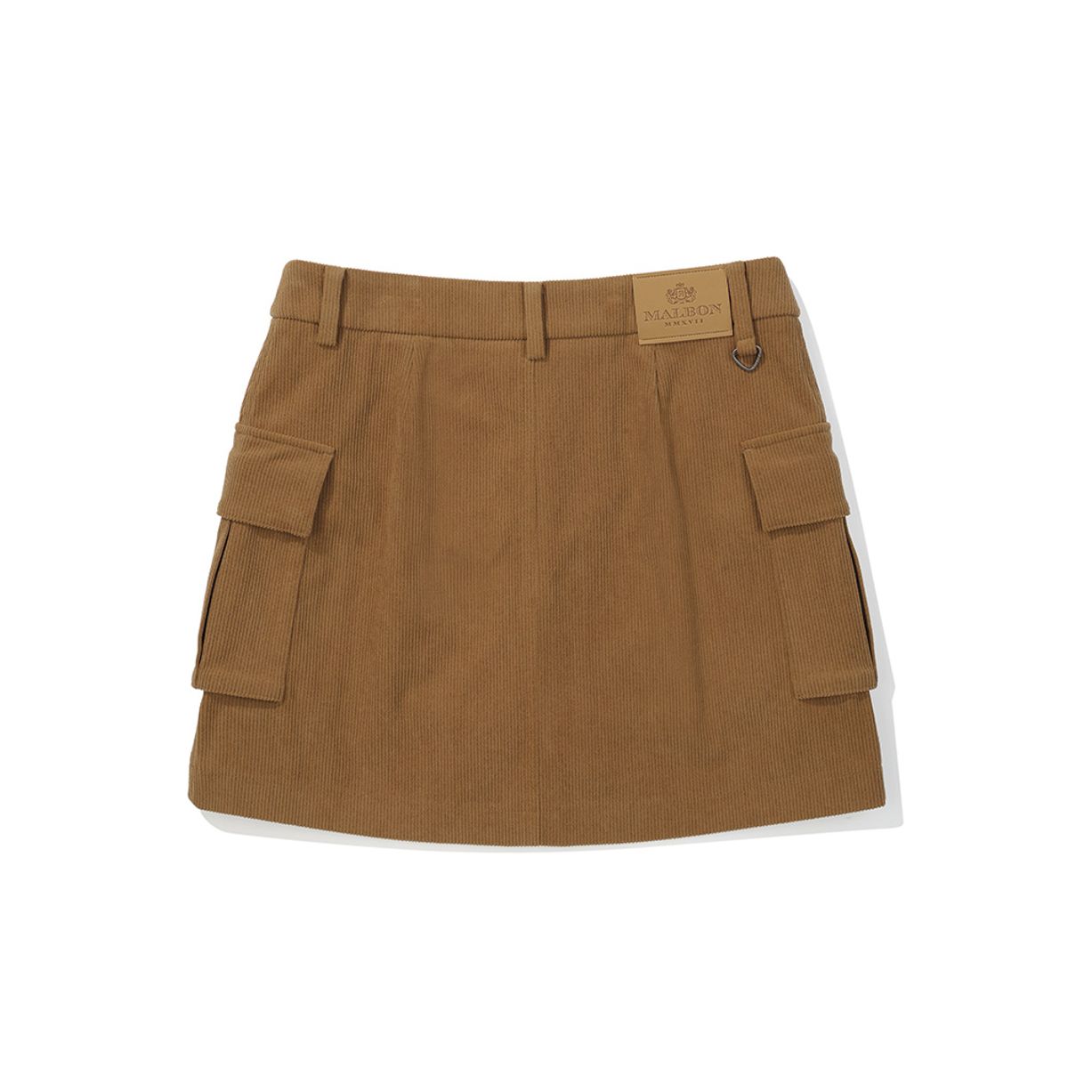 말본 골프(MALBON GOLF) 여성 카고 코듀로이 스커트 BEIGE (WOMAN)