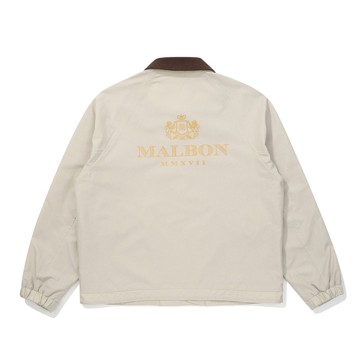 말본 골프(MALBON GOLF) 여성 투웨이 카라형 에어닷 자켓 LIGHT BEIGE (WOMAN)