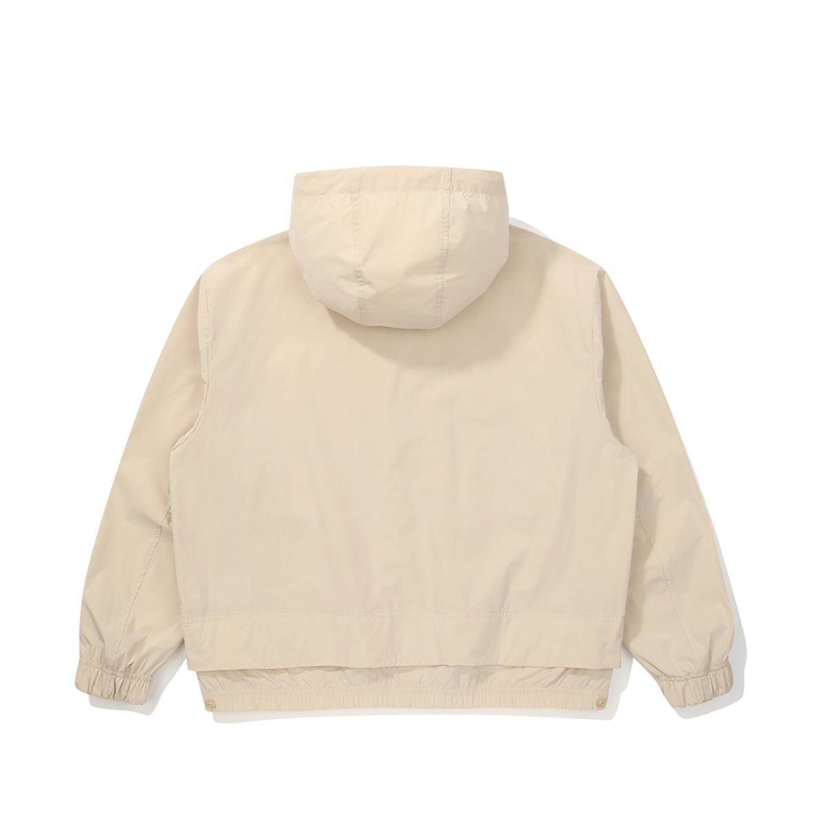 말본 골프(MALBON GOLF) 여성 아웃포켓 캐주얼 후드 자켓 LIGHT BEIGE (WOMAN)