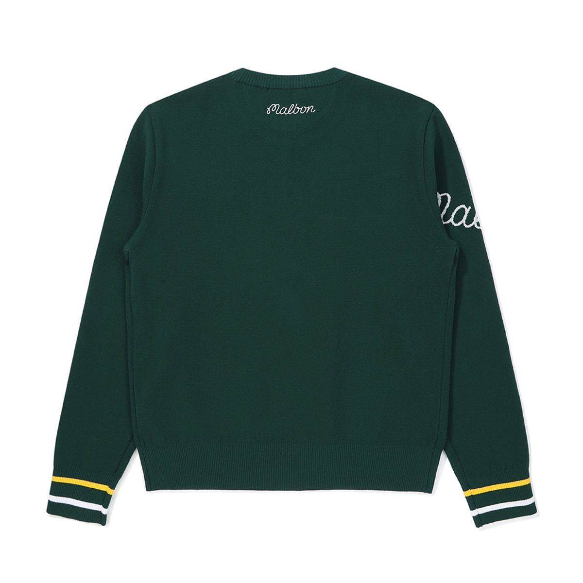 말본 골프(MALBON GOLF) 여성 버킷 포인트 베이직 라운드 니트 GREEN (WOMAN)