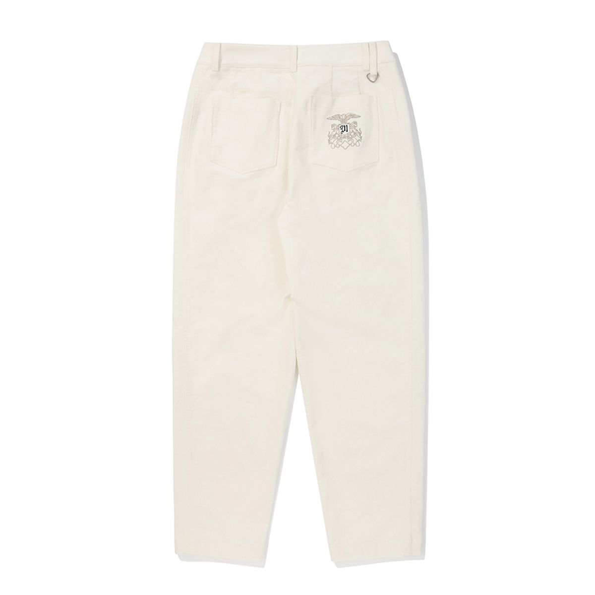 말본 골프(MALBON GOLF) 여성 테이퍼드 원턱 팬츠 IVORY (WOMAN)