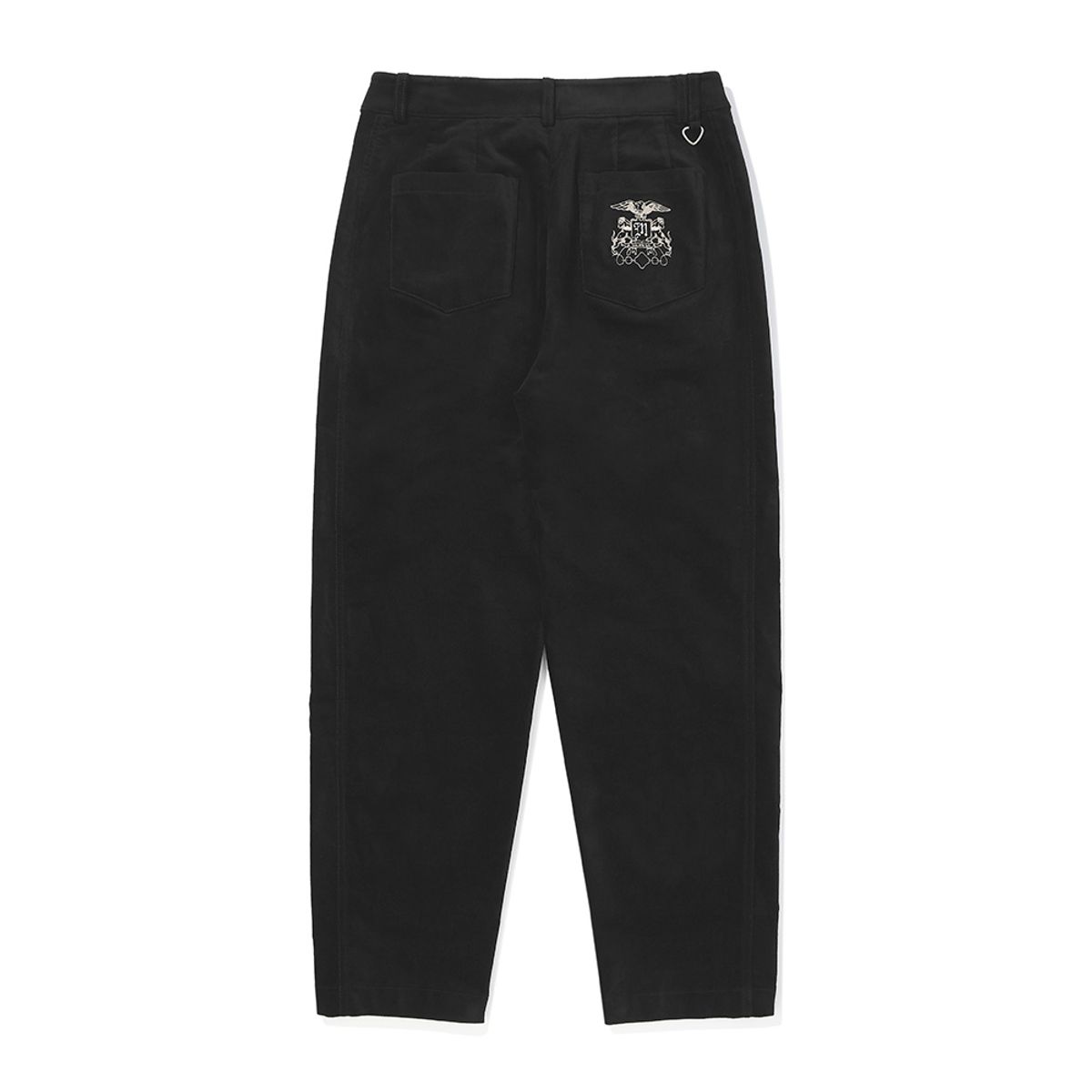 말본 골프(MALBON GOLF) 여성 테이퍼드 원턱 팬츠 BLACK (WOMAN)