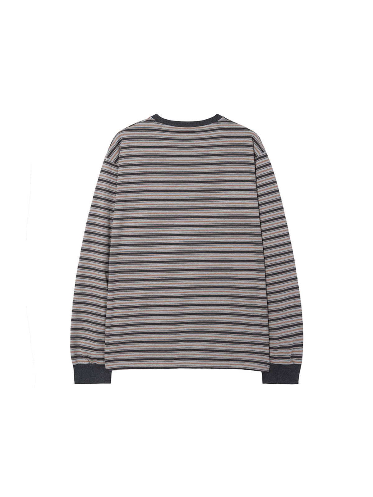 바니쉬먼트(VANISHMENT) Vintage long sleeve tee_charcoal