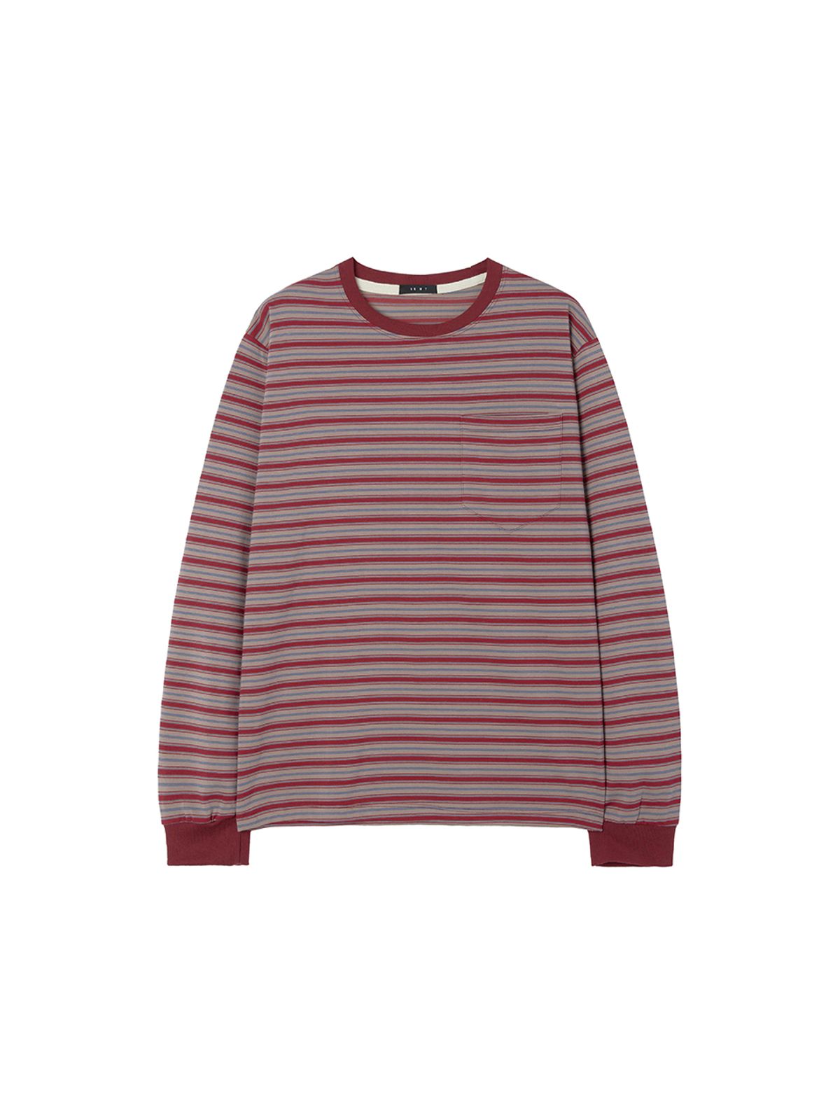 바니쉬먼트(VANISHMENT) Vintage long sleeve tee_wine