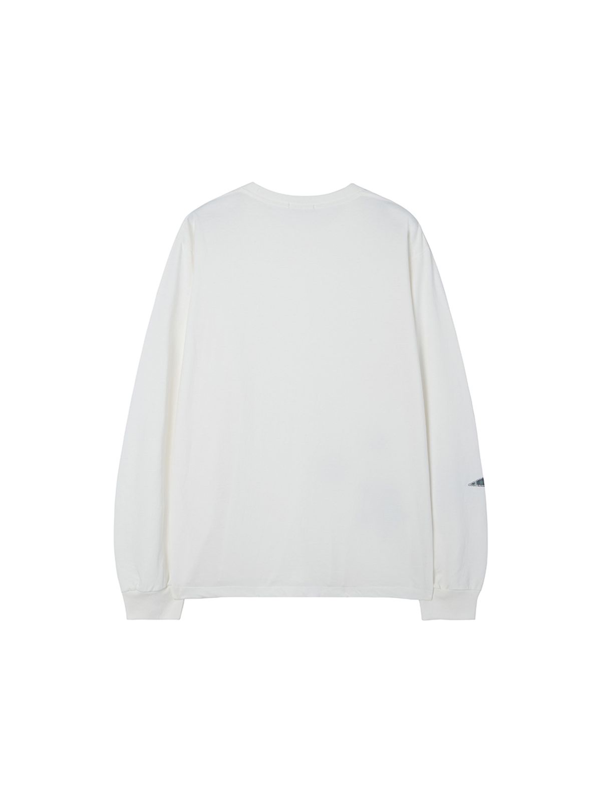 바니쉬먼트(VANISHMENT) Star patchwork long sleeve tee_ivory