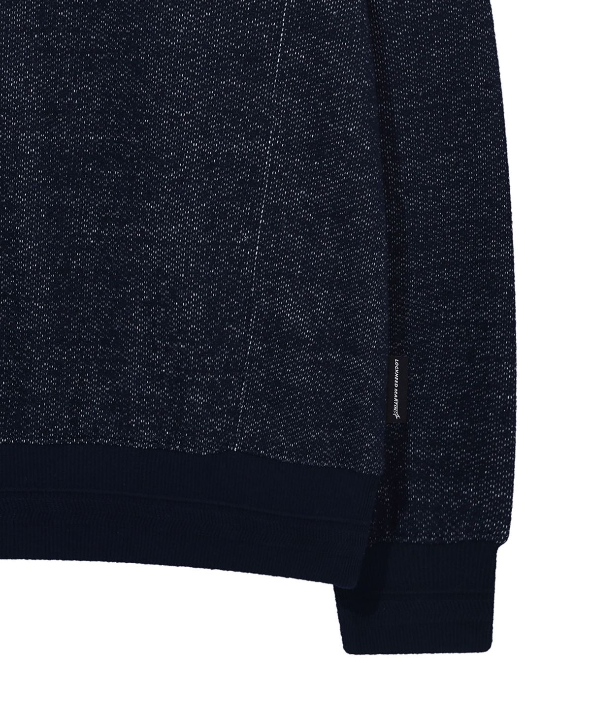 록히드마틴(LOCKHEED MARTIN) LM SMALL LOGO HALF-NECK KNITTED TS (NAVY)