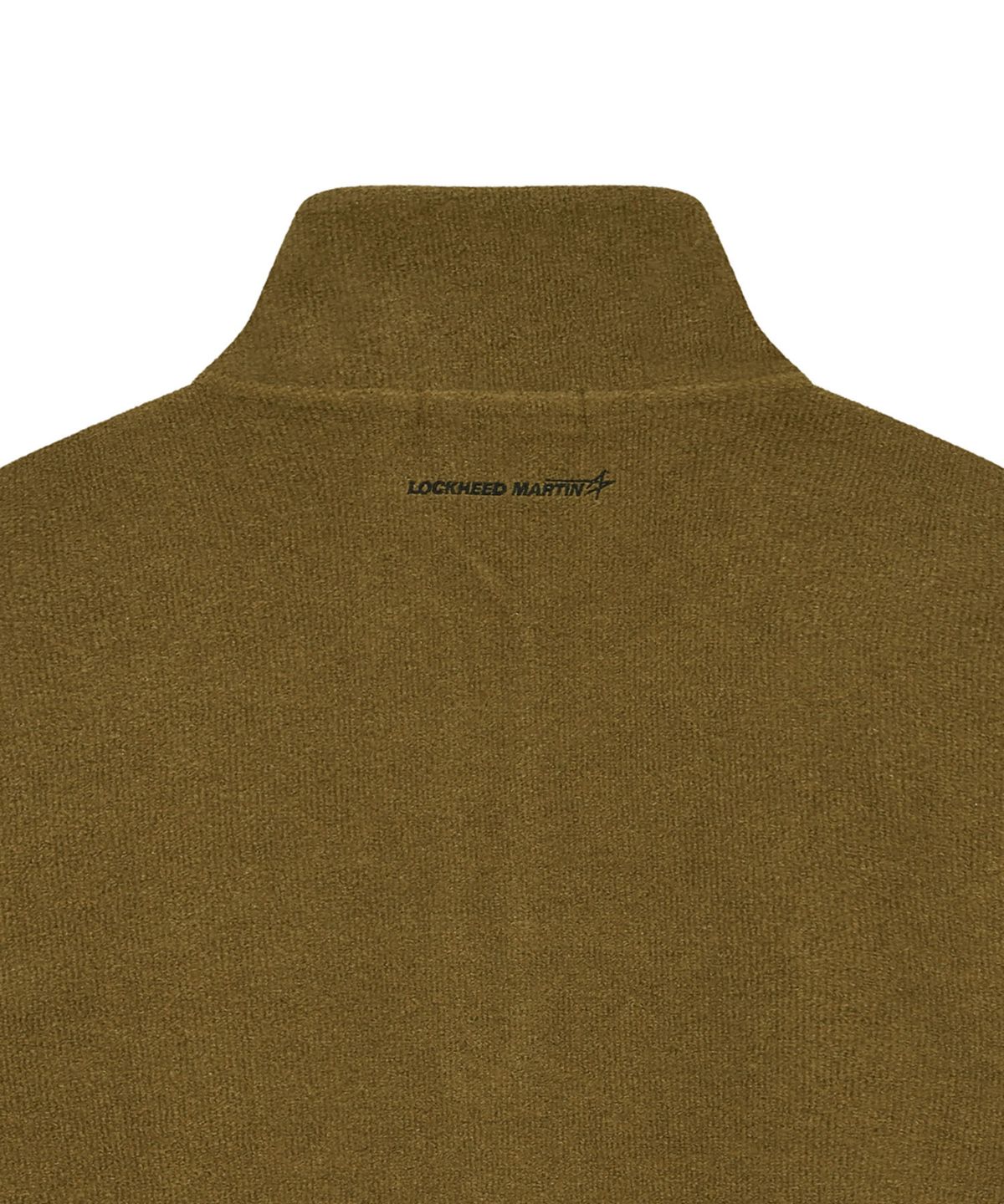 록히드마틴(LOCKHEED MARTIN) KNITTED HALF ZIP-UP TS (MUSTARD)