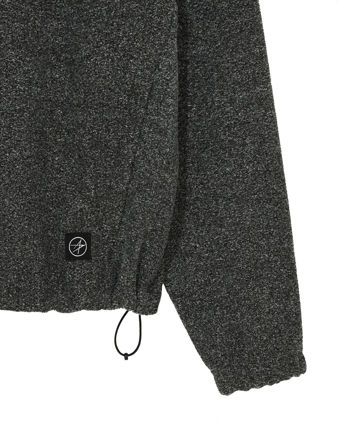 록히드마틴(LOCKHEED MARTIN) KNITTED HALF ZIP-UP TS (GREY)