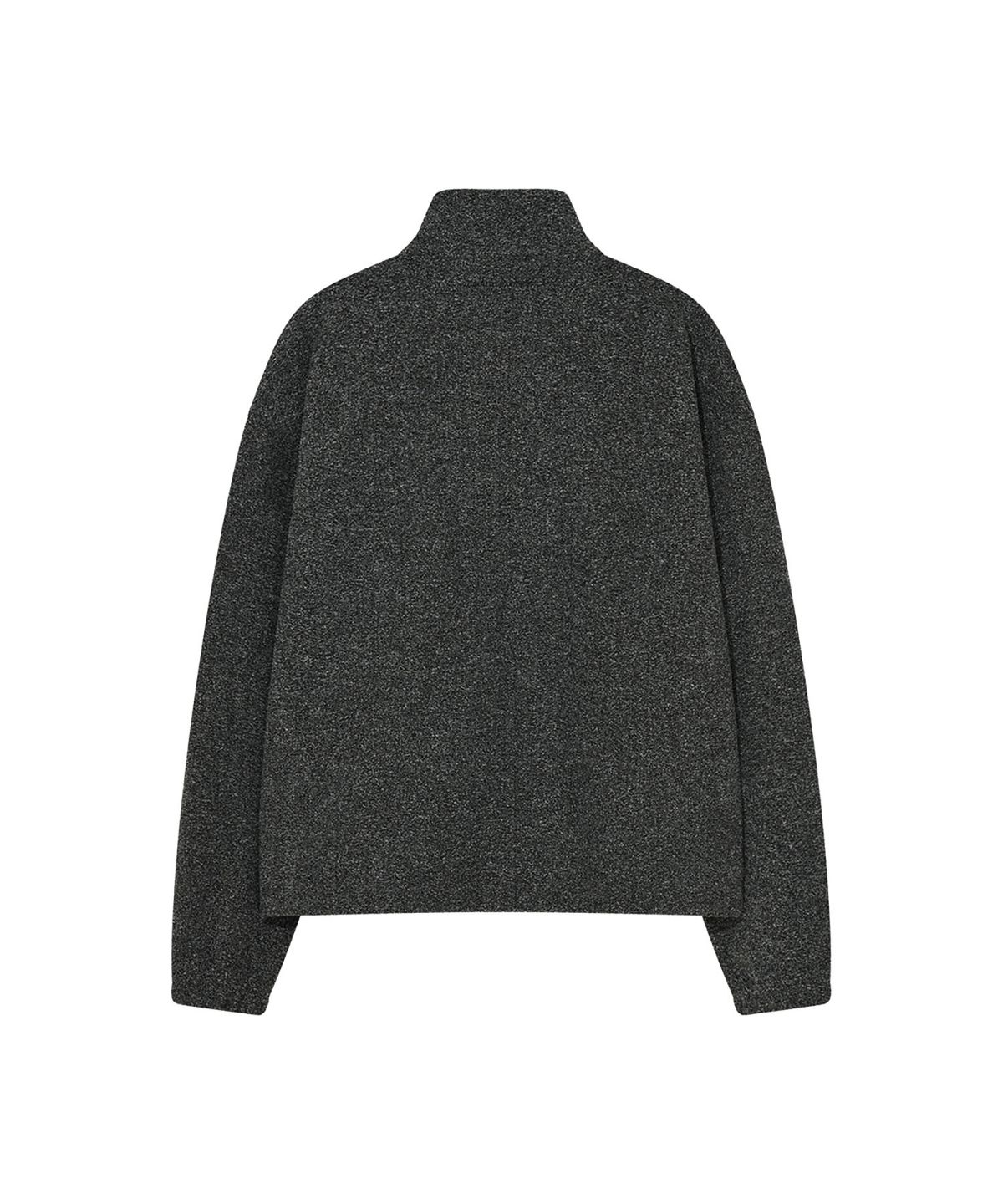 록히드마틴(LOCKHEED MARTIN) KNITTED HALF ZIP-UP TS (GREY)