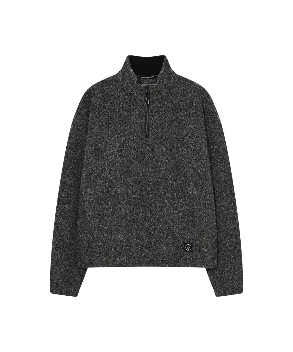 록히드마틴(LOCKHEED MARTIN) KNITTED HALF ZIP-UP TS (GREY)