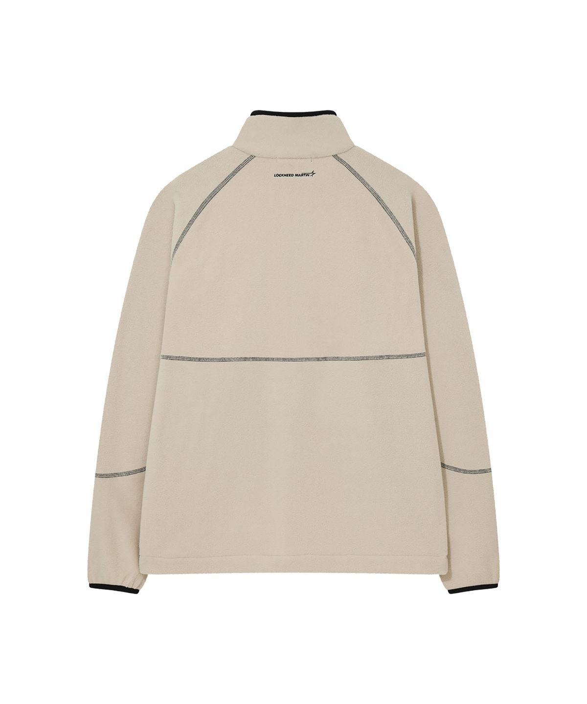 록히드마틴(LOCKHEED MARTIN) STITCH POINT FLEECE HALF ZIP-UP TS (IVORY)